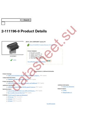 2-111196-9 datasheet  